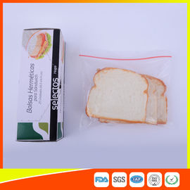 중국 OEM 지퍼 정상 플라스틱 샌드위치는 신선한 유지를 위해 생물 분해성을 자루에 넣습니다 협력 업체