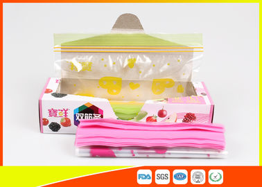 중국 포장 분홍색 입술 Zip 자물쇠 비닐 봉투, Supermaret를 위한 주문 Zip 자물쇠 부대 협력 업체