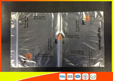 중국 인쇄한 LDPE 명확한 비닐 봉투는, Reclosable 산업 힘 Zip 자물쇠 재사용할 수 있는 자루에 넣습니다 협력 업체